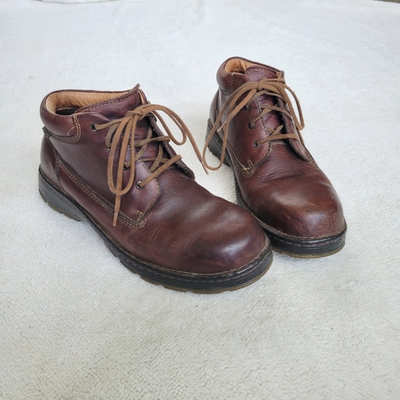 Eastland Shoes Vintage Eastland Boots Chunky Brown Leather Mens 95